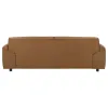 Coaster Fine Furniture 509501 Buxton - Top Grain Leather Upholstered Sofa - Orange
