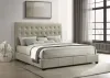 Coaster Fine Furniture 315911TANKE Medley - Genuine Leather Eastern King Platform Bed - Tan