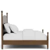 Riverside Furniture 61773-61771-61772 Calhoun - Queen Panel Bed - Whiskey Oak
