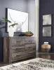 Ashley Furniture B211-31 Drystan - Six Drawer Dresser - Brown / Beige