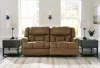 Ashley Furniture 4470447 Boothbay - 2 Seat Power Reclining Sofa - Auburn