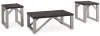 Ashley Furniture T236-13 Dorrinson - Occasional Table Set (Set of 3) - Antique White