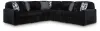 Ashley Furniture 98103S26 Ashley Furniture 98103S26 Midnight-Madness - 5-Piece Sectional - Onyx