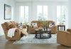 Ashley Furniture 38605/88/94/25 Ashley Furniture 38605/88/94/25 Kanlow - 3 Pc. - Reclining Sofa, Reclining Loveseat With Console, Rocker Recliner - Honey