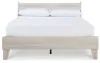 Ashley Furniture EB1864B1 Ashley Furniture EB1864B1 Socalle - Queen Panel Platform Bed - Natural