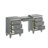 New Classic BA9698S-090 New Classic BA9698S-090 Valentino - Vanity Table - Silver
