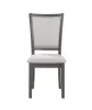 New Classic D3651-50S-GRY Amy - 5 Piece Dining Set - Gray