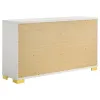 Coaster Fine Furniture 222933 Marceline - 6-Drawer Dresser - White