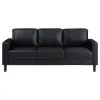 Coaster Fine Furniture 508361 Ruth - Upholstered Track Arm Sofa - Black