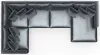 Jackson Furniture Industries 2245/36/31/59/76-23 Jackson Furniture Industries 2245/36/31/59/76-23 Remington - 5 Piece Modular Sectional (RSF Chaise) - Slate