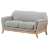 Coaster Fine Furniture 511072 Vaughn - Fabric Upholstered Flared Arm Loveseat - Gray