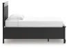 Ashley Furniture B687B21 Ashley Furniture B687B21 Lanolee - Twin Panel Storage Bed - Black