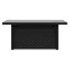 Ashley Furniture P792-773 Beachcroft - Rectangular Fire Pit Table - Black / Light Gray