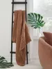 Ashley Furniture A1001179 Ashley Furniture A1001179 Chaddon - Throw (Set of 3) - Sienna