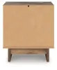 Ashley Furniture PCB3367-92 Chirason - Two Drawer Night Stand - Brown