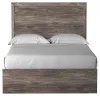 Ashley Furniture B2587/31/36/55/86/92(2) Ashley Furniture B2587/31/36/55/86/92(2) Ralinksi - 6 Pc. - Dresser, Mirror, Full Panel Bed, 2 Nightstands - Gray