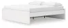 Ashley Furniture EB9630B23 Ashley Furniture EB9630B23 Onita - King Platform Bed With 1 Side Storage - White