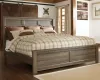 Ashley Furniture B251B14 Ashley Furniture B251B14 Juararo - California King Panel Bed - Dark Brown