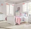 Ashley Furniture B129B1 Anarasia - Twin Sleigh Bed - White