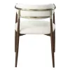 ACME DN07001 Clayten - Arm Chair (Set of 2) - Brown Oak
