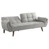 Coaster Fine Furniture 360096 Caufield - Upholstered Tufted Convertible Sofa Bed - Gray