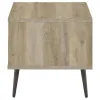 Coaster Fine Furniture 701037 Welsh - Square Engineered Wood Side End Table Antique Pine - Distressed Pine