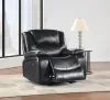 Coaster Fine Furniture 610246 Camila - Upholstered Glider Recliner Chair - Black