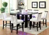 Furniture of America CM3559PT Luminar - Counter Height Table - Black