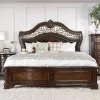 Furniture of America CM7311Q-BED Menodora - Queen Bed - Brown Cherry