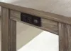 Furniture of America CM3474GY-PT-4PK Caerleon - 4 Piece Counter Height Table Set - Wire - Brushed Gray / Gray