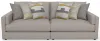 Jackson Furniture Industries 2405/36/37-18 Jackson Furniture Industries 2405/36/37-18 Trevor - 2 Piece Extra Deep Oversized Sofa - Nickel
