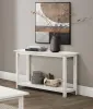 Coaster Fine Furniture 710559 Payne - Wood Entryway Sofa Console Table - White