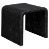 Coaster Fine Furniture 708518-S2 Cahya - 2 Piece Rattan Coffee And End Table Set - Black