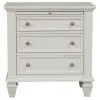 CoasterEssence 201301KEN-S4 Sandy Beach - 4 Piece Eastern King Bedroom Set - White