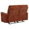 Coaster Fine Furniture 609575 Navarro - Chenille Upholstered Reclining Loveseat - Burnt Orange