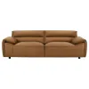 Coaster Fine Furniture 509501 Buxton - Top Grain Leather Upholstered Sofa - Orange