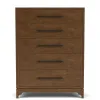 Riverside Furniture 61765 Calhoun - 5-Drawer Chest - Whiskey Oak