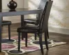 Ashley Furniture D250-02 Ashley Furniture D250-02 Kimonte - Dining UPH Side Chair (Set of 2) - Dark Brown