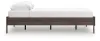 Ashley Furniture EB3660-113 Calverson - Queen Platform Bed - Mocha