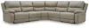 Ashley Furniture PC99201S8 Ashley Furniture PC99201S8 Narwhal Place - 5-Piece Power Reclining Sectional - Pebble