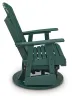 Ashley Furniture PCP115-820 Shell Beach - Swivel Glider Chair - Green