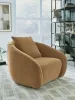 Ashley Furniture A3000781 Ashley Furniture A3000781 Yahya - Swivel Accent Chair - Camel