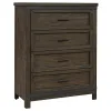 Liberty Furniture 759-BR40 Thornwood Hills - 4 Drawer Chest - Rock Beaten Brown