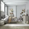 Liberty Furniture 902-BR-QPBDMC Liberty Furniture 902-BR-QPBDMC Belmar - 4 Piece Bedroom Set (Queen Panel Bed, Dresser & Mirror, Chest) - Washed Taupe