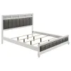 CoasterEveryday 205891KW Barzini - Wood California King Panel Bed - White