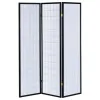 CoasterEveryday 4622 Carrie - 3-Panel Room Divider Folding Shoji Screen - Black