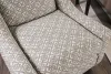 Furniture of America SM8564-CH-SQ Dorset - Square Chair - Light Gray