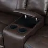 Furniture of America CM6297-LV-VN Chenai - Glider Loveseat - Brown
