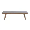 Intercon OS-CH-6316B-WCT-RTA Oslo - Backless Bench - Weathered Chestnut