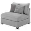 CoasterElevations 551511 Cambria - Upholstered Armless Chair - Gray